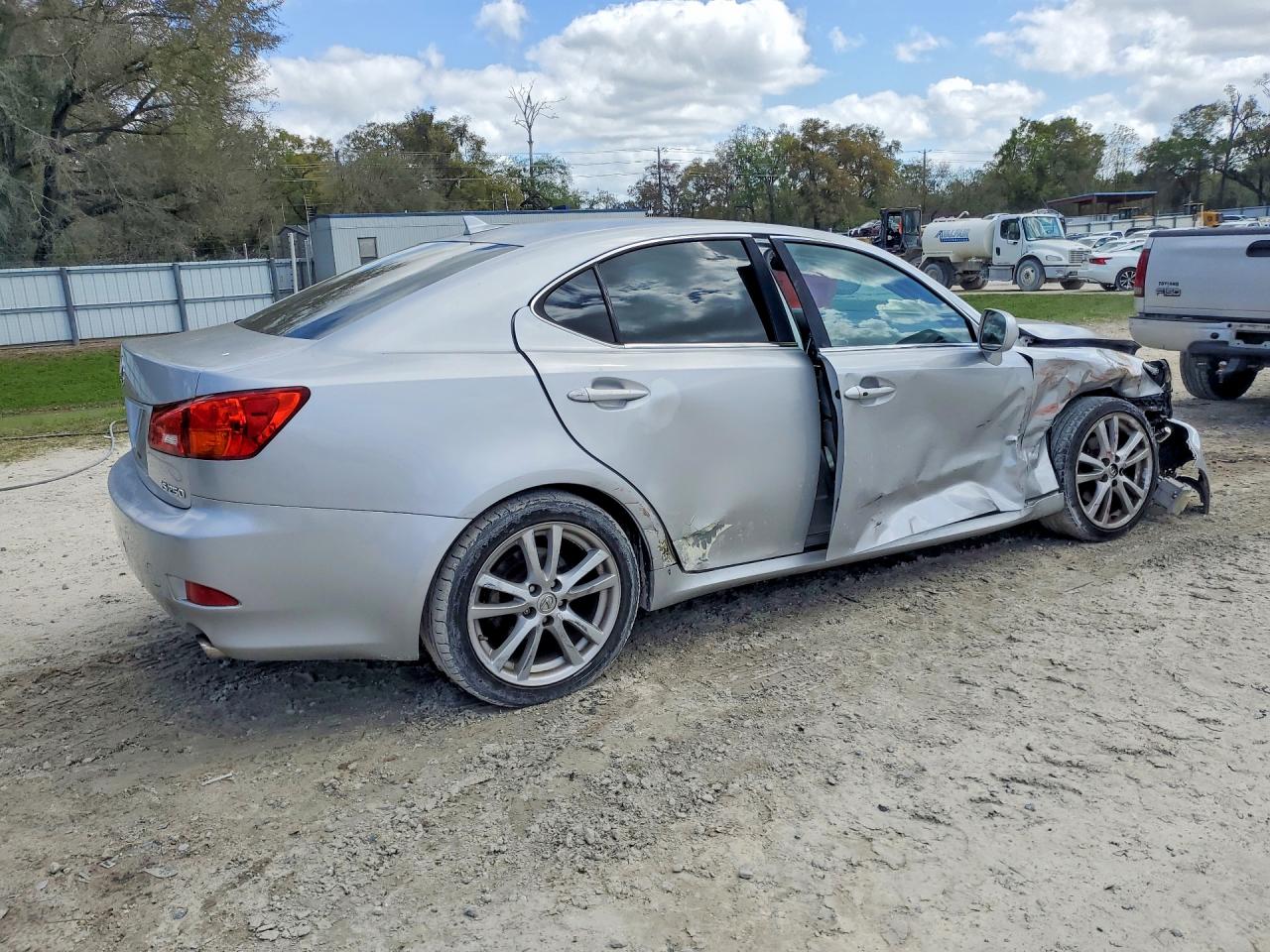 2007 Lexus Is 250 Base Silver vin: JTHBK262872052058