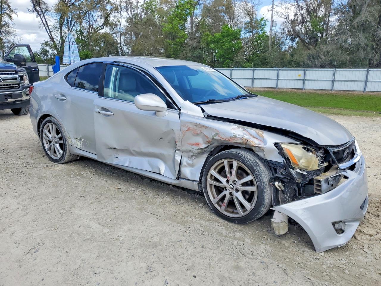 2007 Lexus Is 250 Base Silver vin: JTHBK262872052058