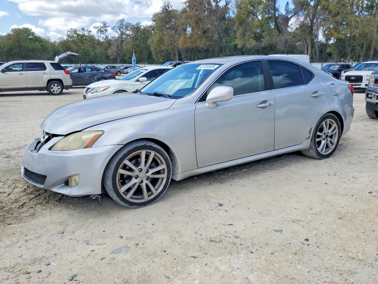2007 Lexus Is 250 Base Silver vin: JTHBK262872052058