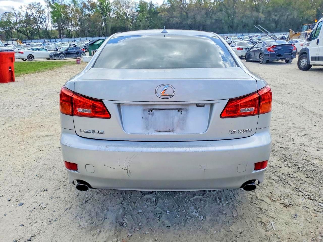 2007 Lexus Is 250 Base Silver vin: JTHBK262872052058