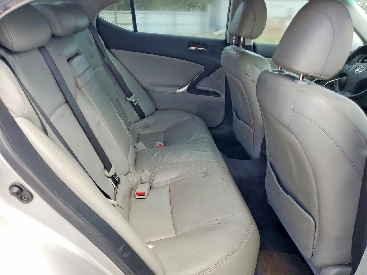 2007 Lexus Is 250 Base Silver vin: JTHBK262872052058