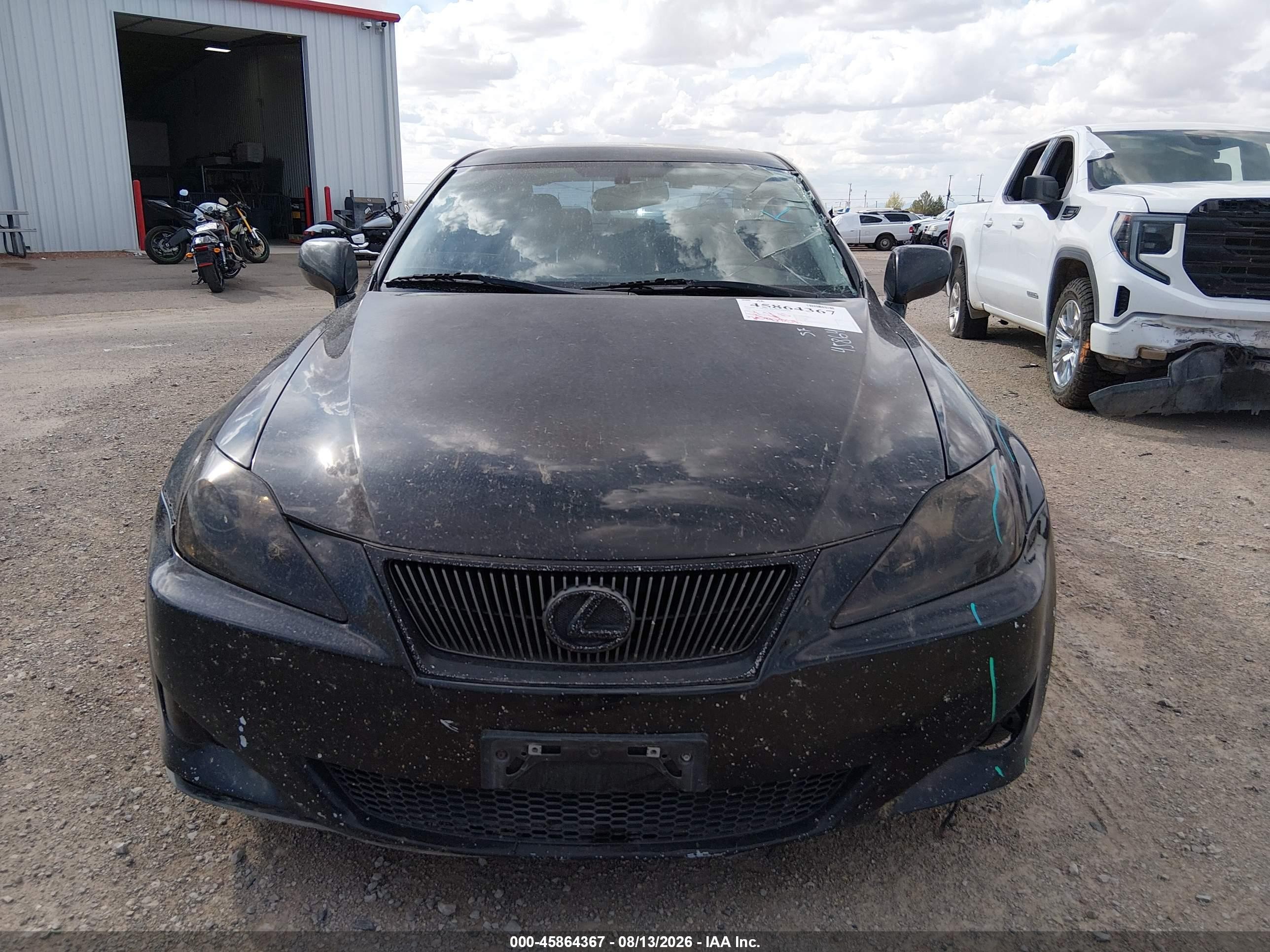 2007 Lexus Is 250   Black vin: JTHBK262872053811