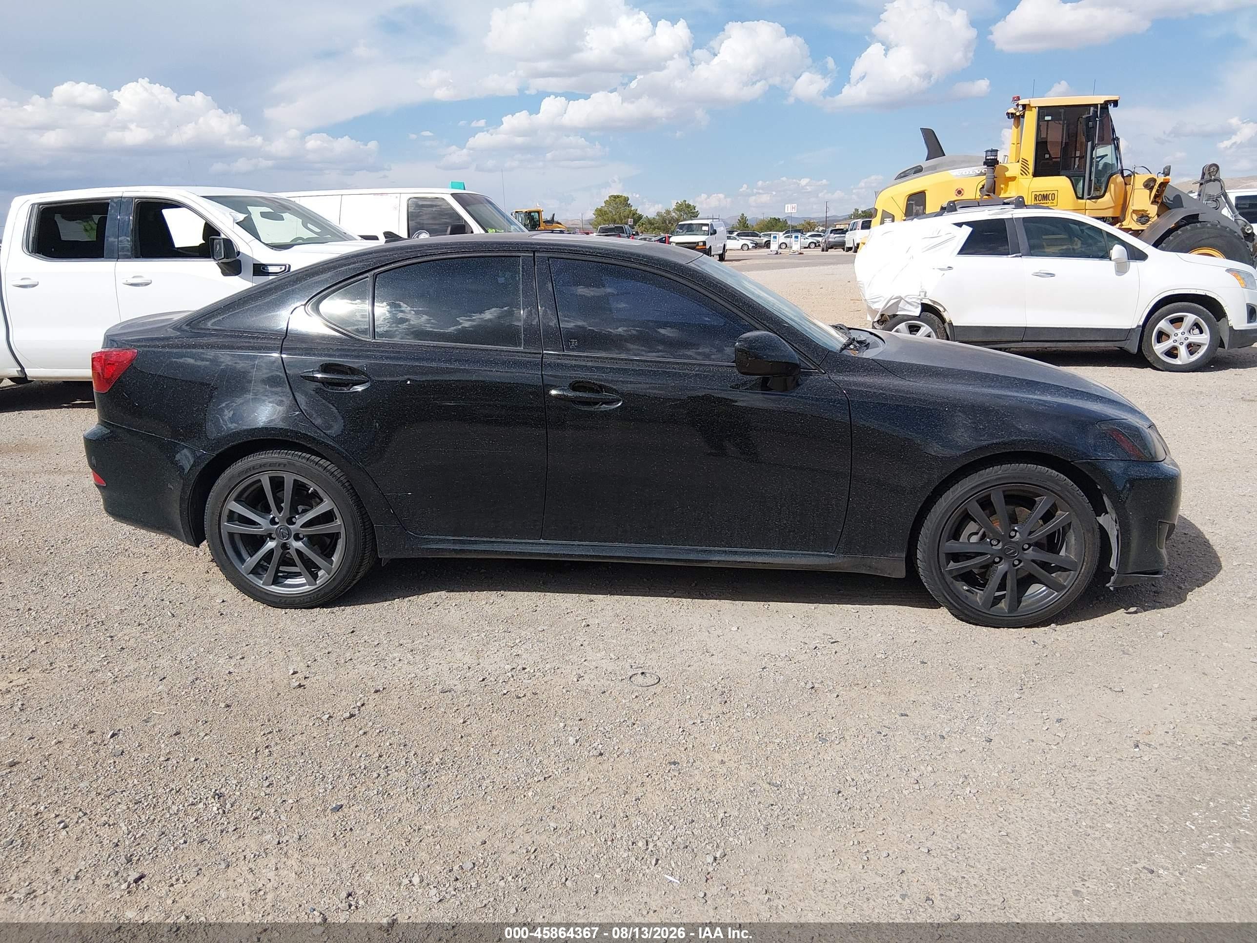 2007 Lexus Is 250   Black vin: JTHBK262872053811