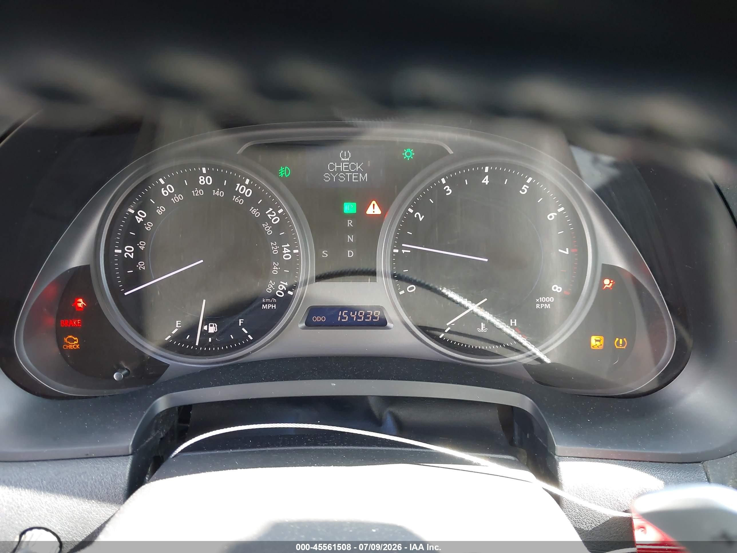 2007 Lexus Is 250   Gray vin: JTHBK262875027904