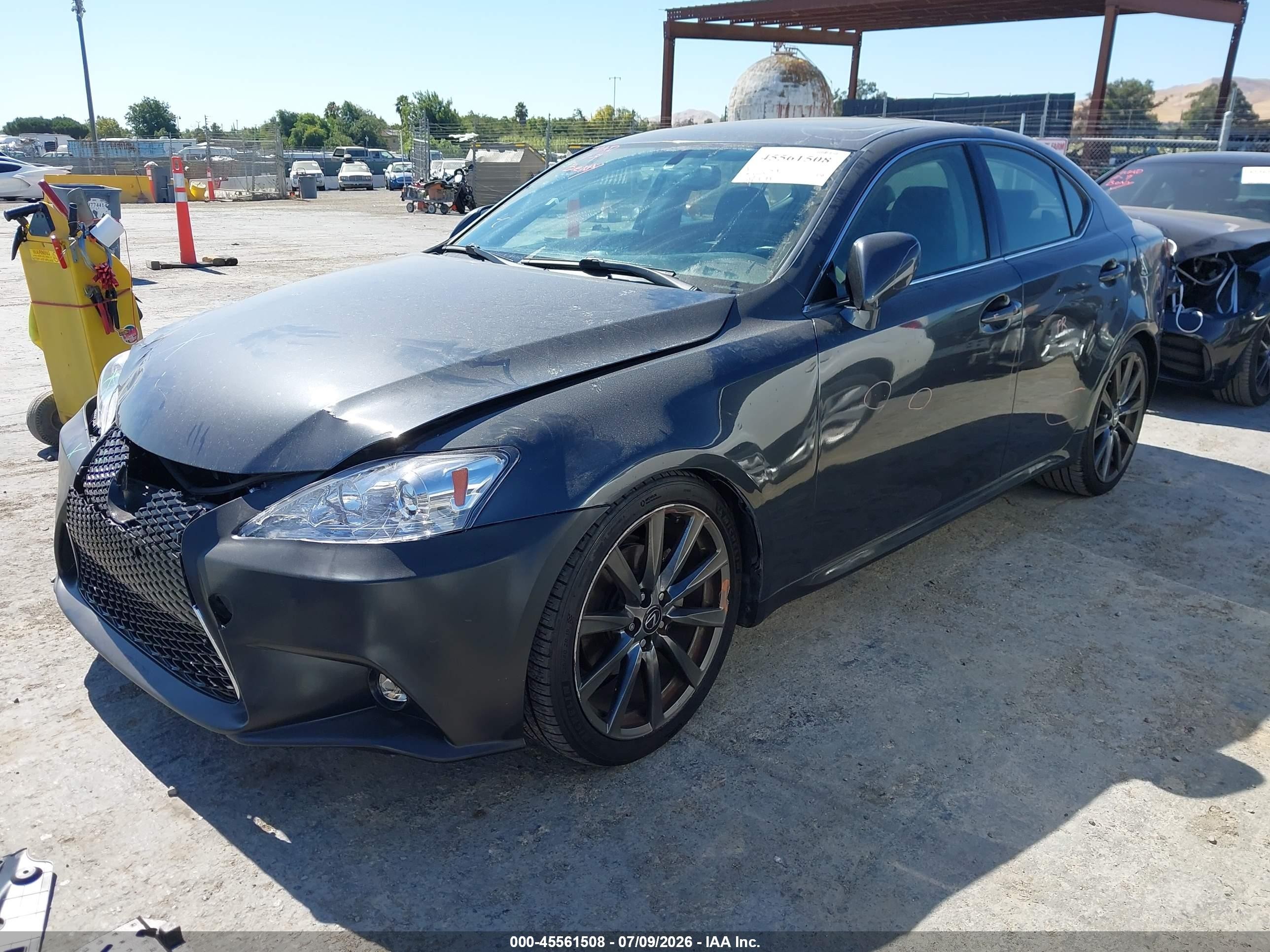 2007 Lexus Is 250   Gray vin: JTHBK262875027904