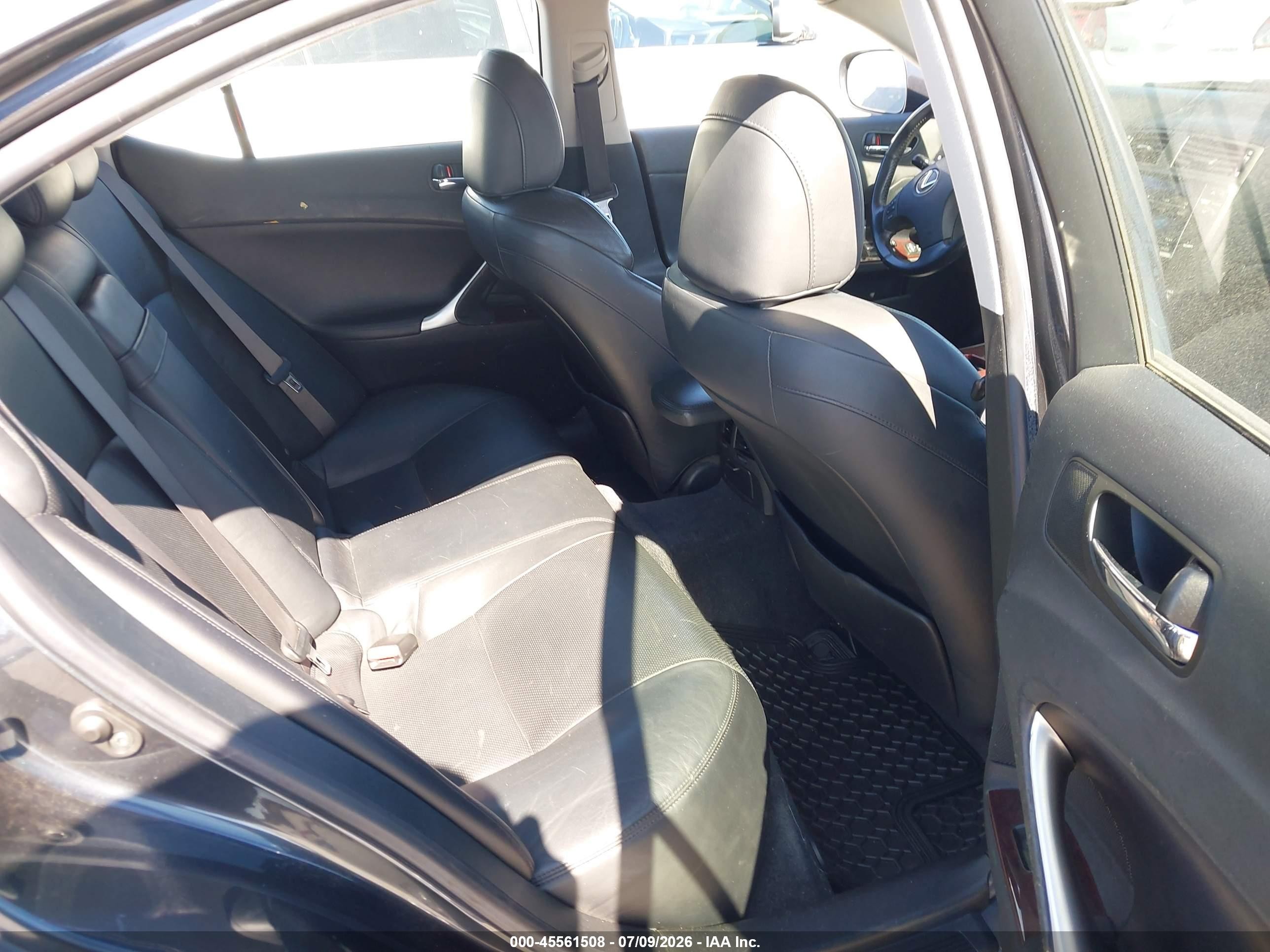 2007 Lexus Is 250   Gray vin: JTHBK262875027904