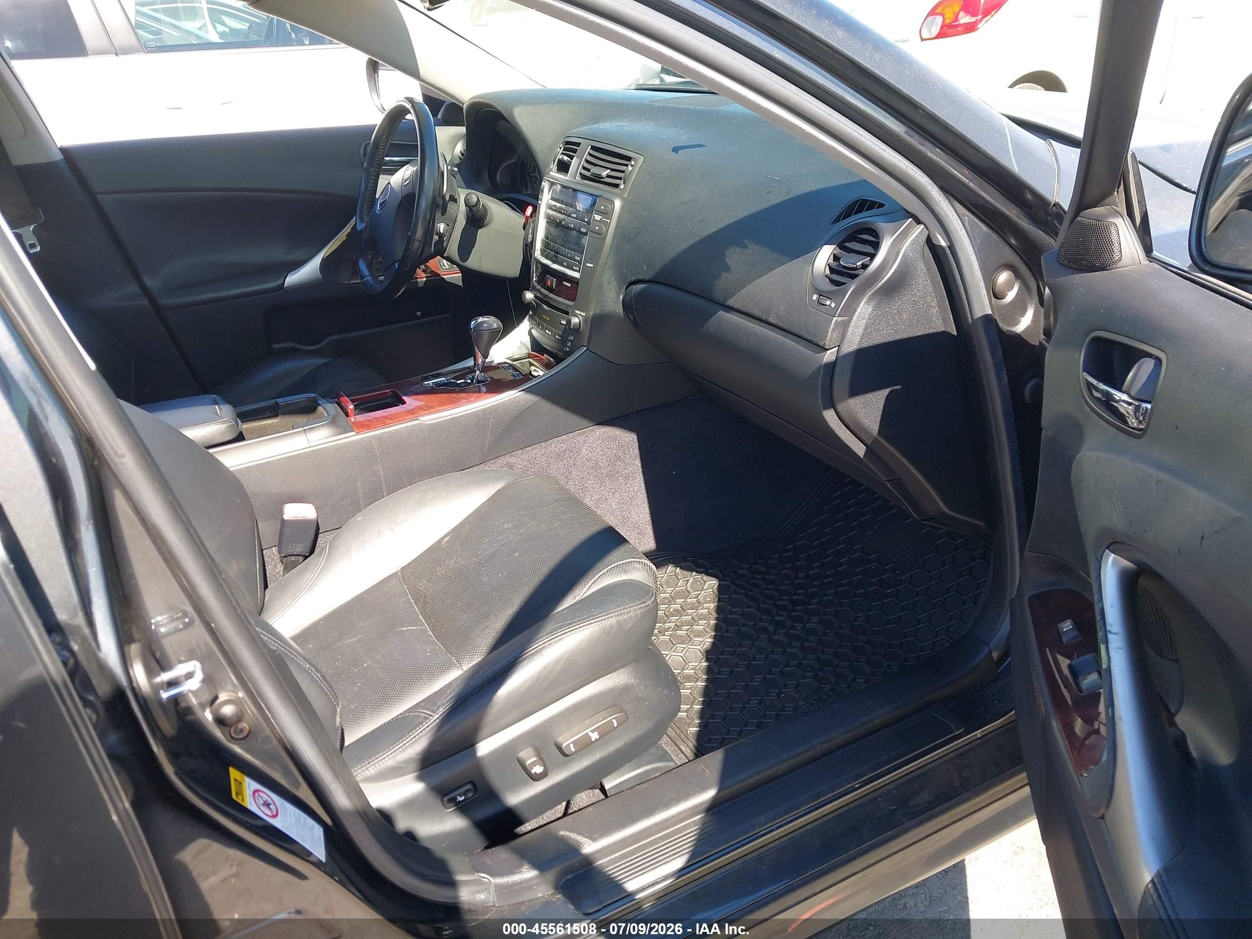2007 Lexus Is 250   Gray vin: JTHBK262875027904