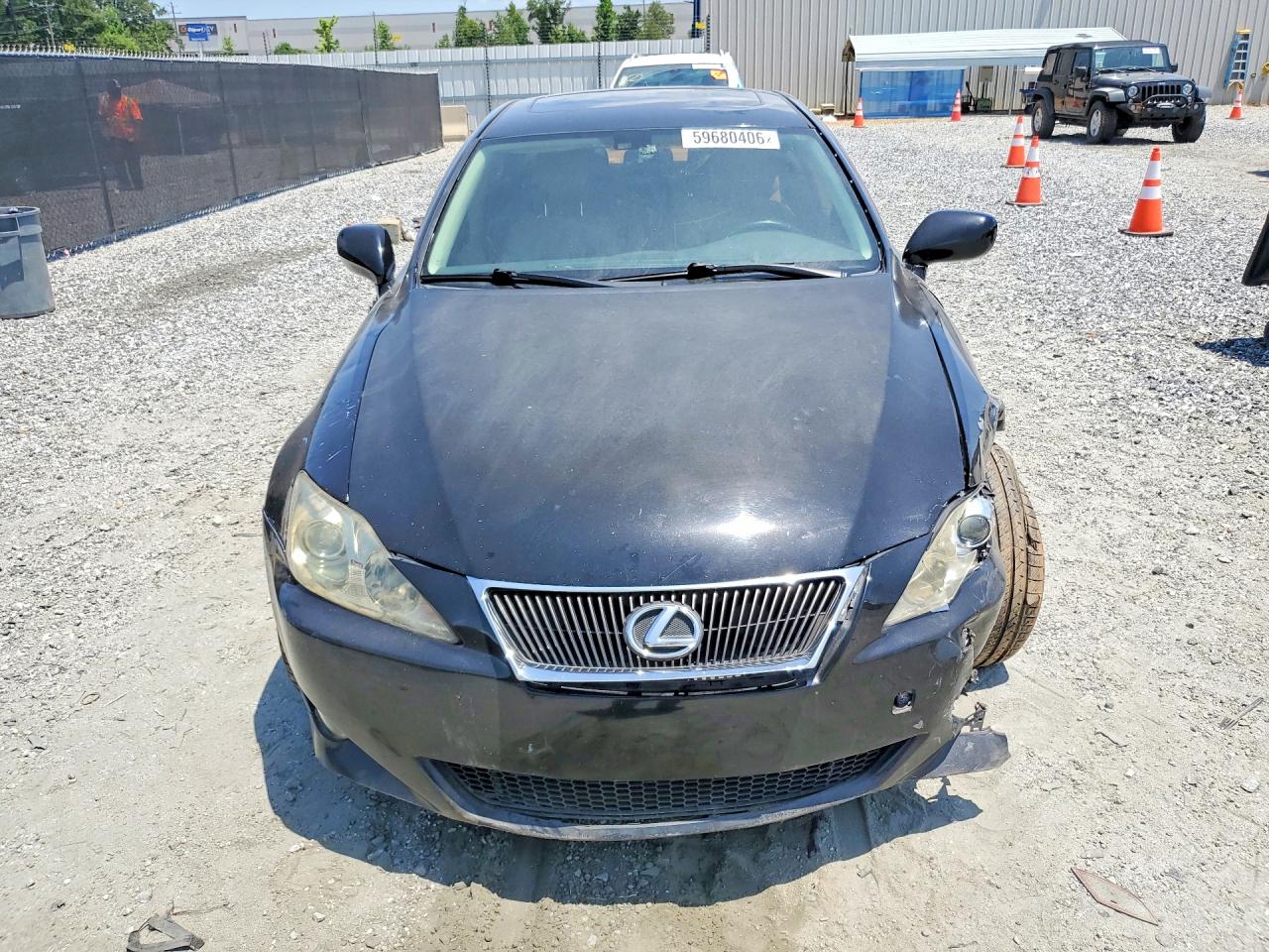 2007 Lexus Is 250 Black vin: JTHBK262875027966