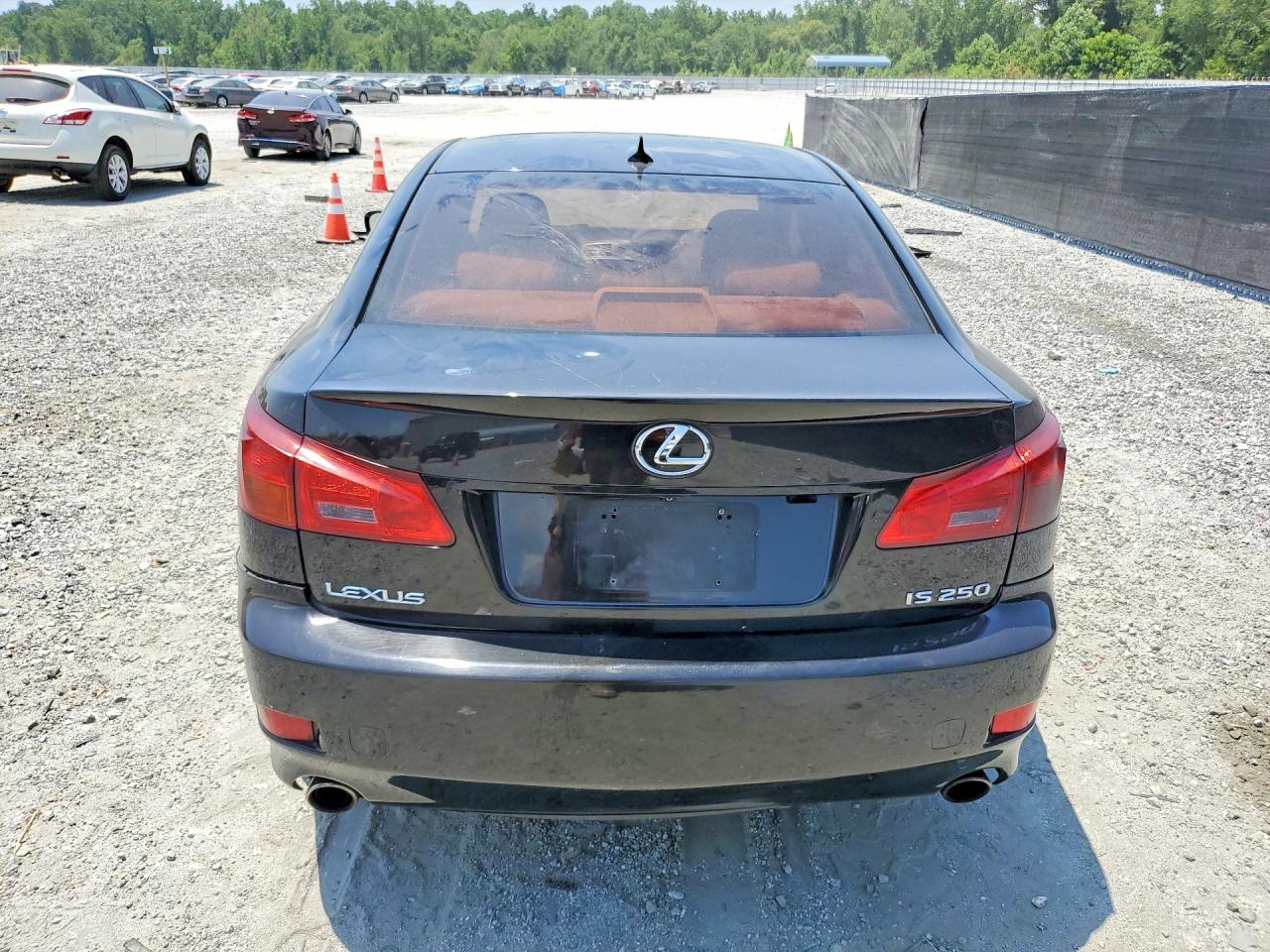 2007 Lexus Is 250 Black vin: JTHBK262875027966