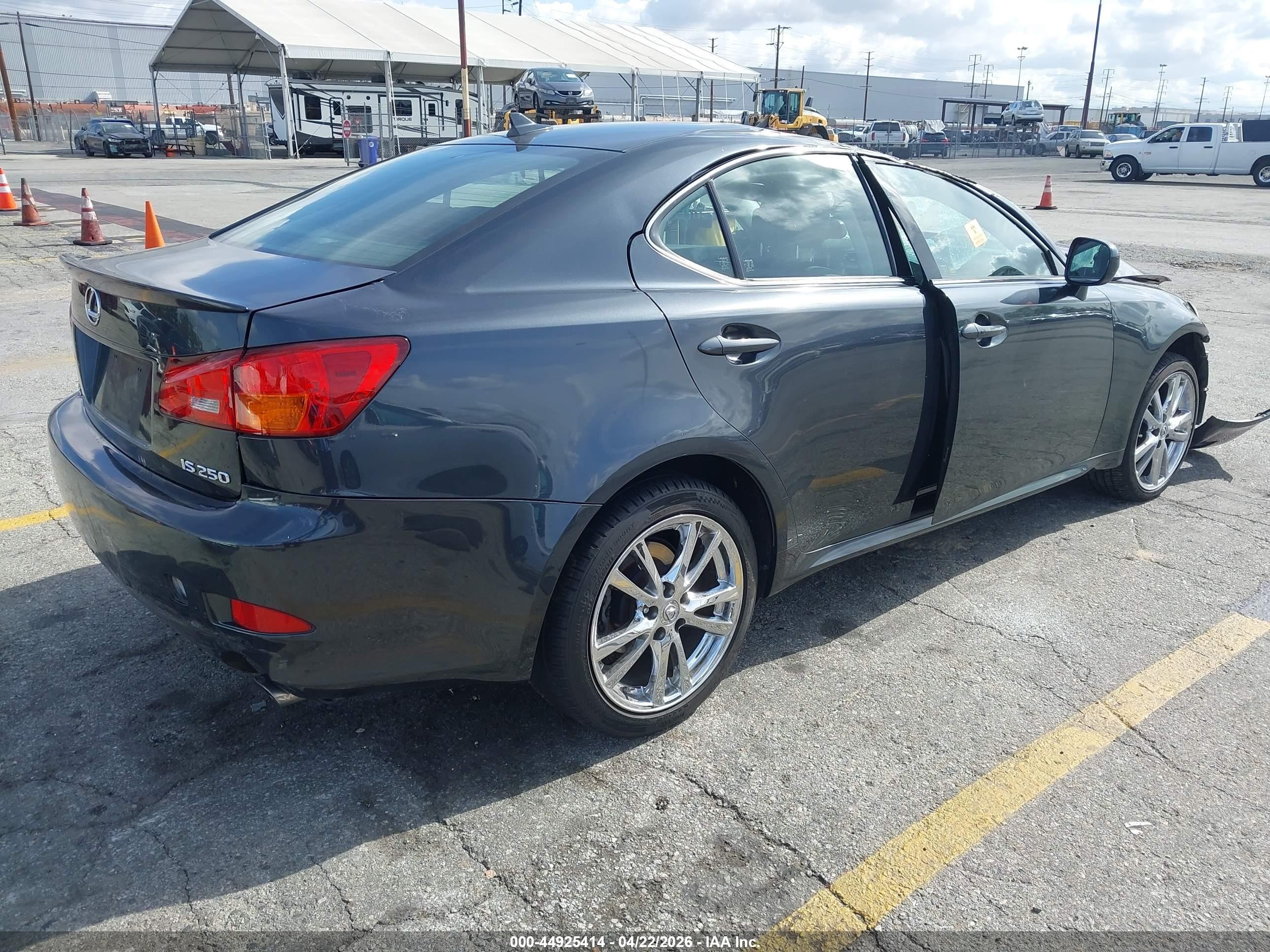 2007 Lexus Is 250   Black vin: JTHBK262875033153
