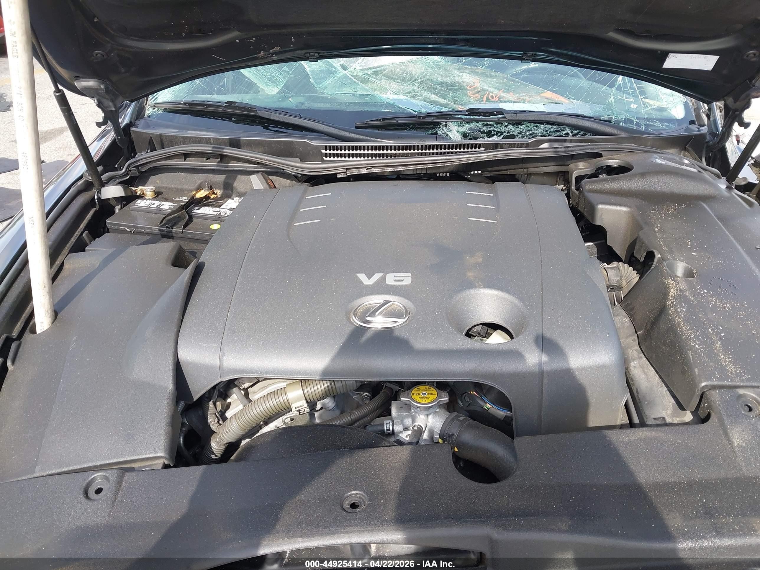 2007 Lexus Is 250   Black vin: JTHBK262875033153