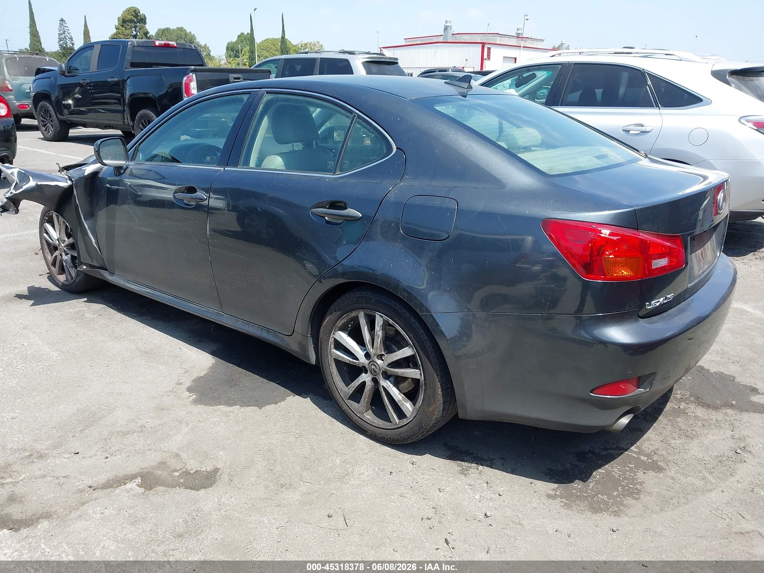 2007 Lexus Is 250   Dark Blue vin: JTHBK262875036277
