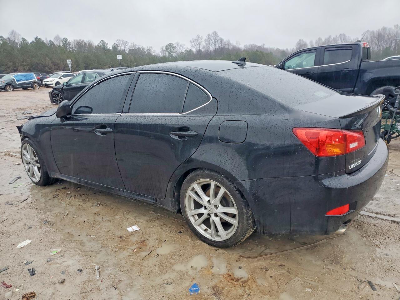 2007 Lexus Is 250 Black vin: JTHBK262875038370