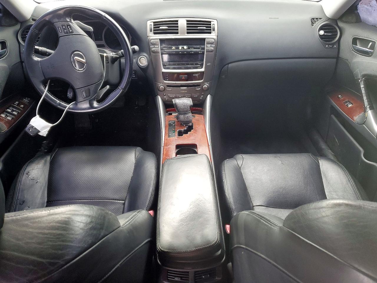 2007 Lexus Is 250 Black vin: JTHBK262875038370