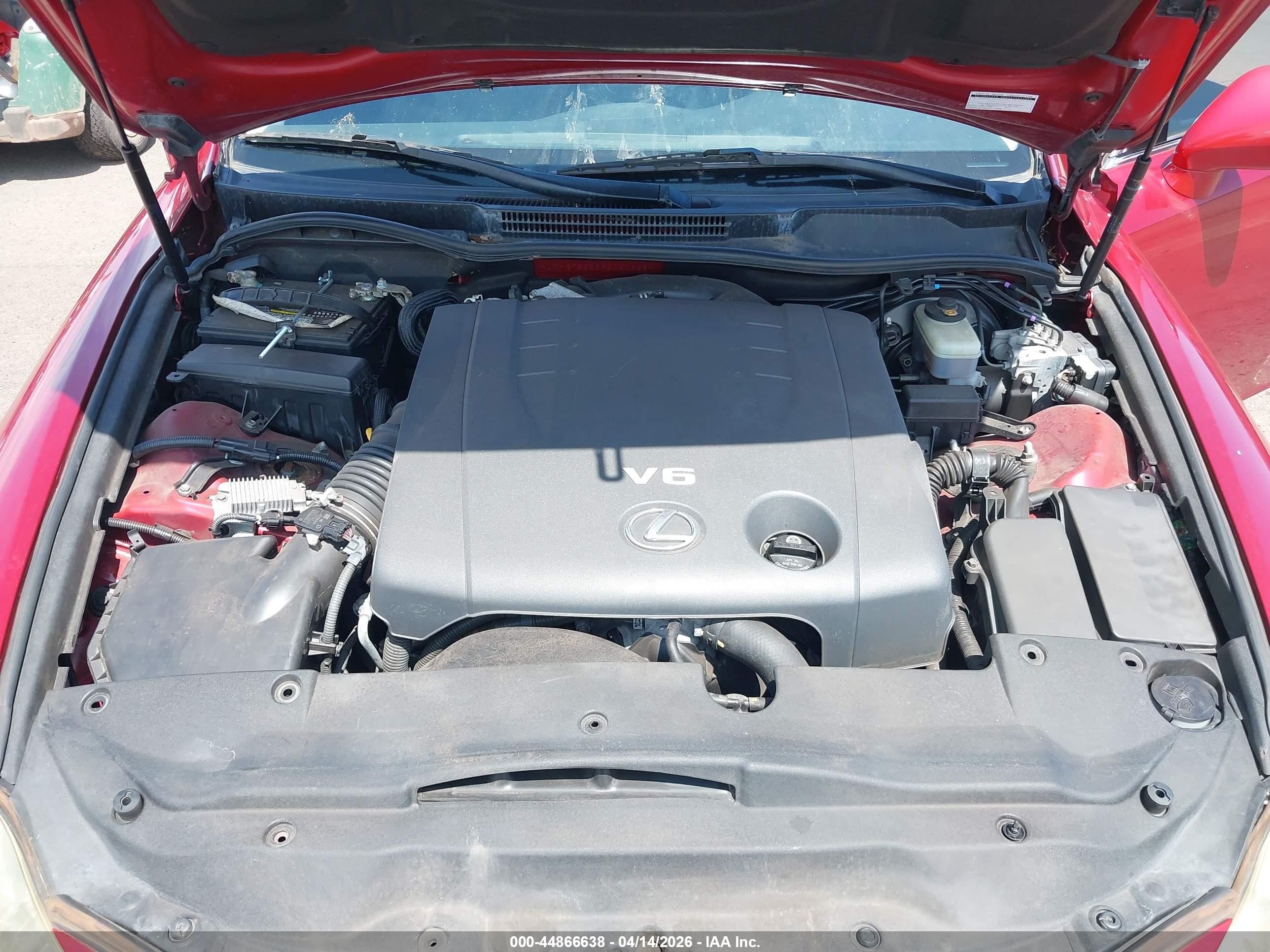 2008 Lexus Is 250   Red vin: JTHBK262882061859