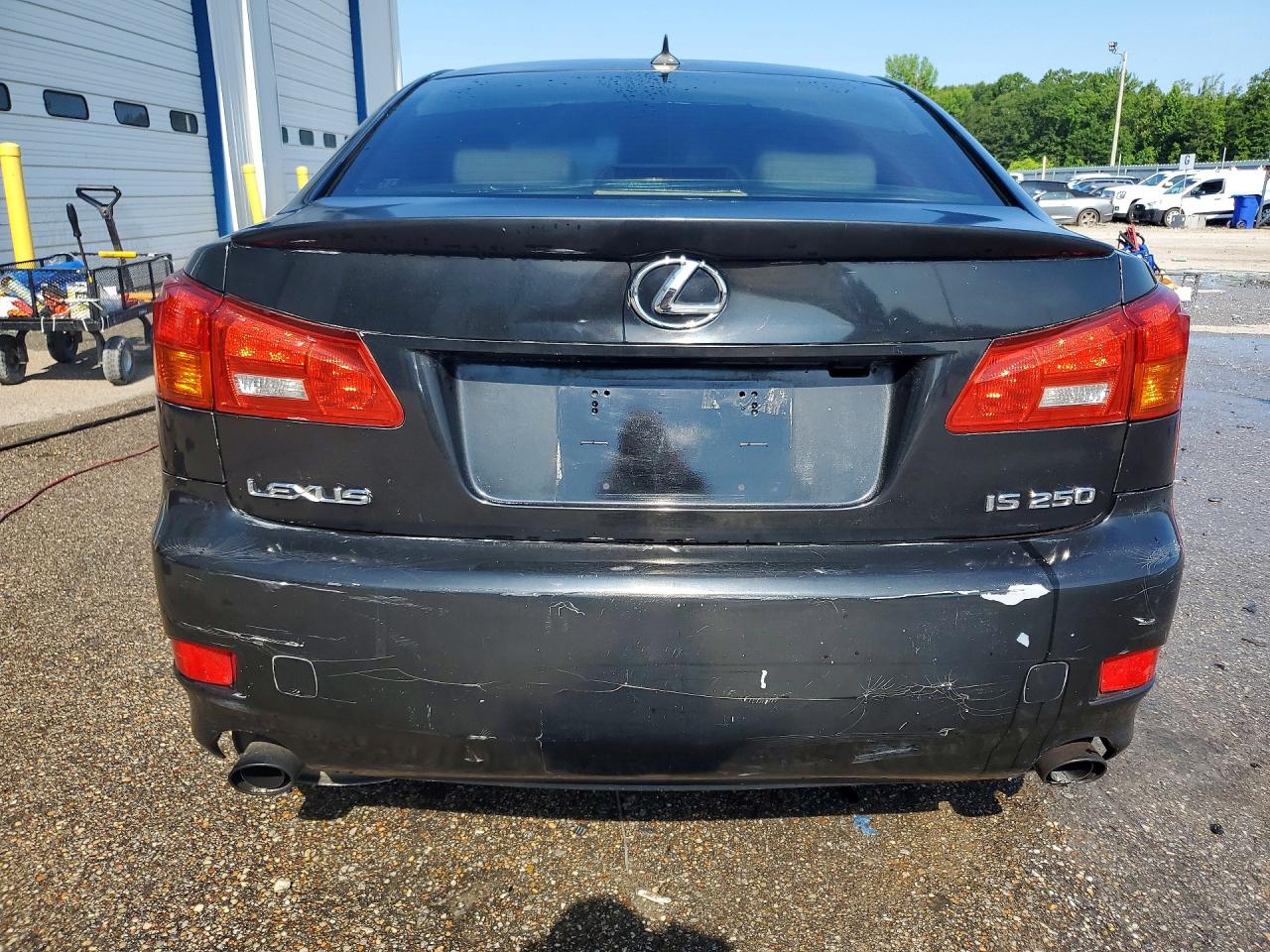 2008 Lexus Is 250 Black vin: JTHBK262885060905