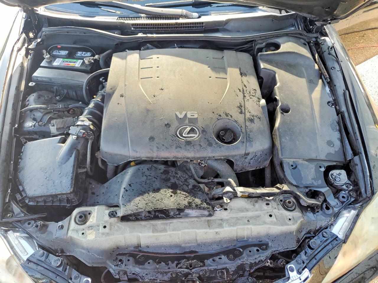 2008 Lexus Is 250 Black vin: JTHBK262885060905