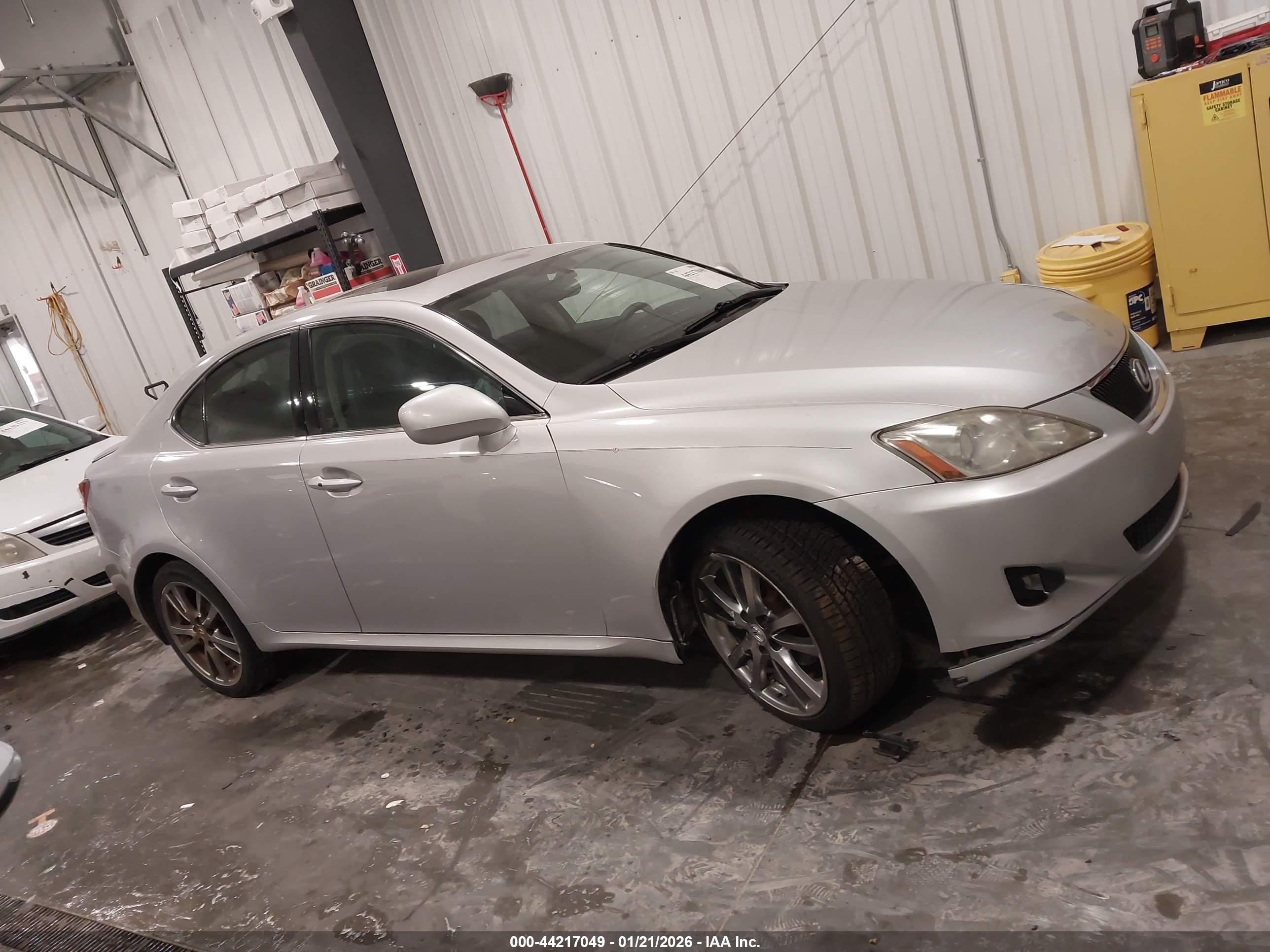 2008 Lexus Is 250   Silver vin: JTHBK262885069572
