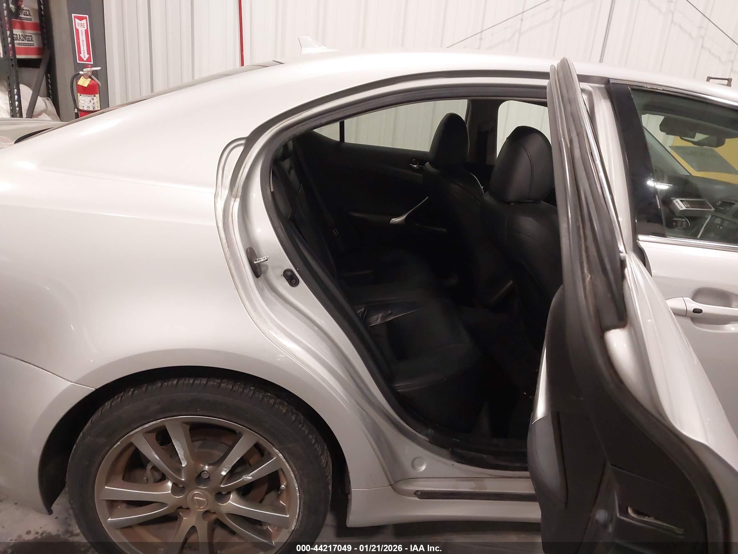 2008 Lexus Is 250   Silver vin: JTHBK262885069572