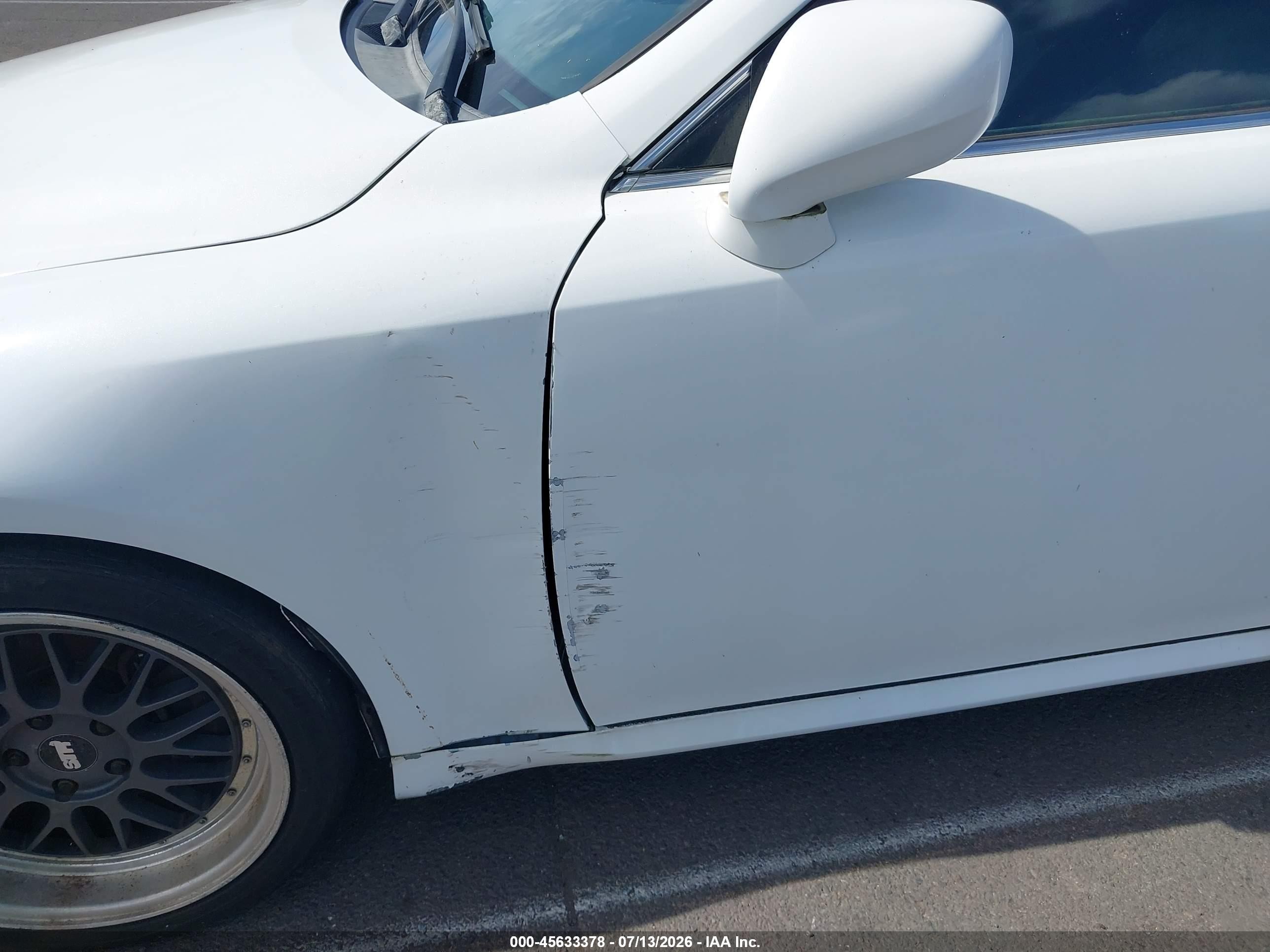 2006 Lexus Is 250   White vin: JTHBK262962011579