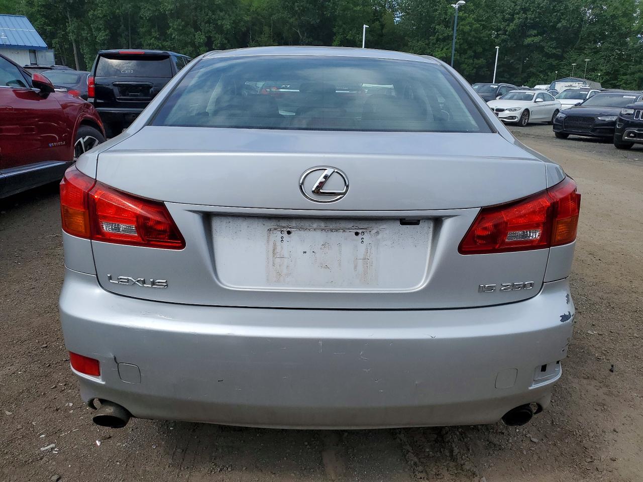 2006 Lexus Is 250 Silver vin: JTHBK262962012036