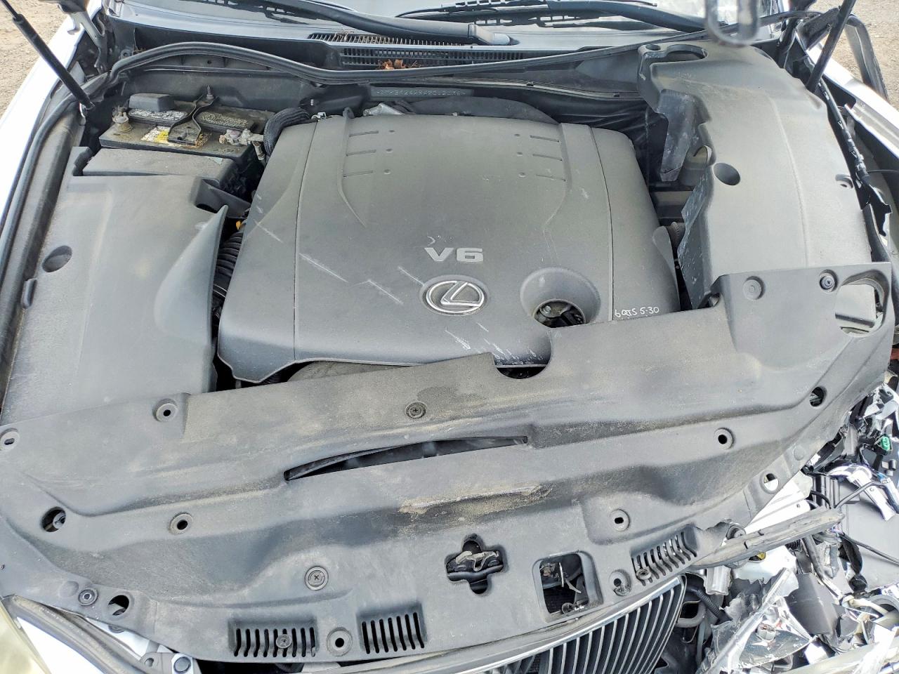 2006 Lexus Is 250 Silver vin: JTHBK262962012036