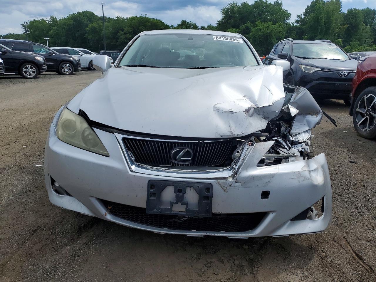 2006 Lexus Is 250 Silver vin: JTHBK262962012036