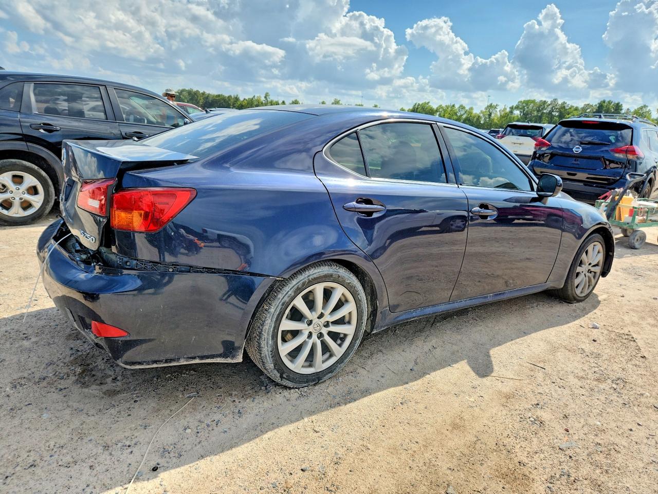 2006 Lexus Is 250 Синий vin: JTHBK262965003075