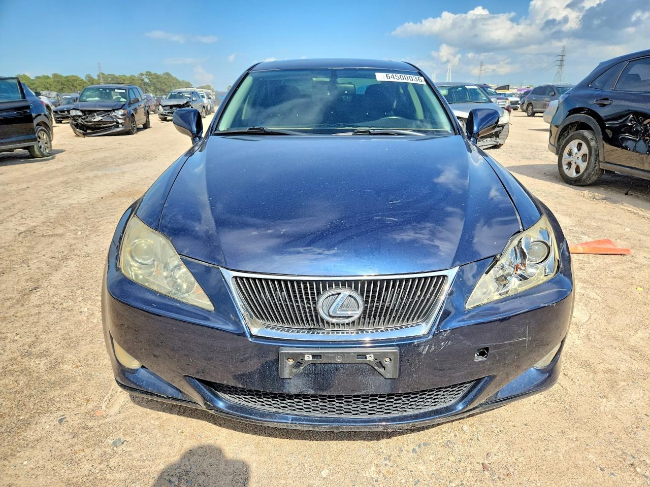 2006 Lexus Is 250 Синий vin: JTHBK262965003075