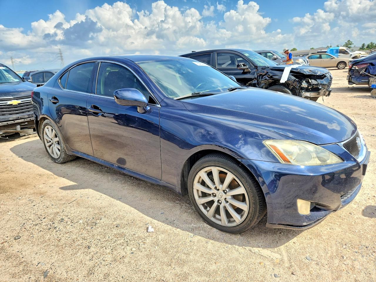 2006 Lexus Is 250 Синий vin: JTHBK262965003075