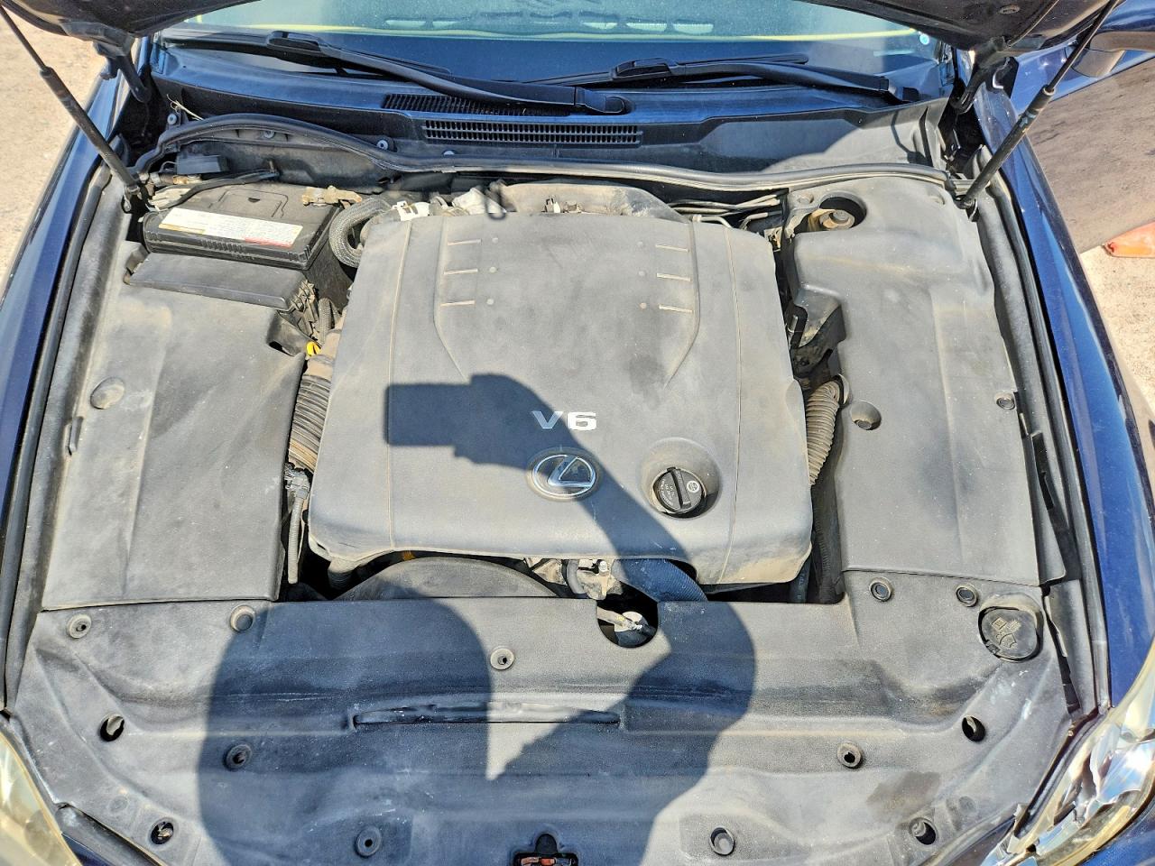 2006 Lexus Is 250 Синий vin: JTHBK262965003075