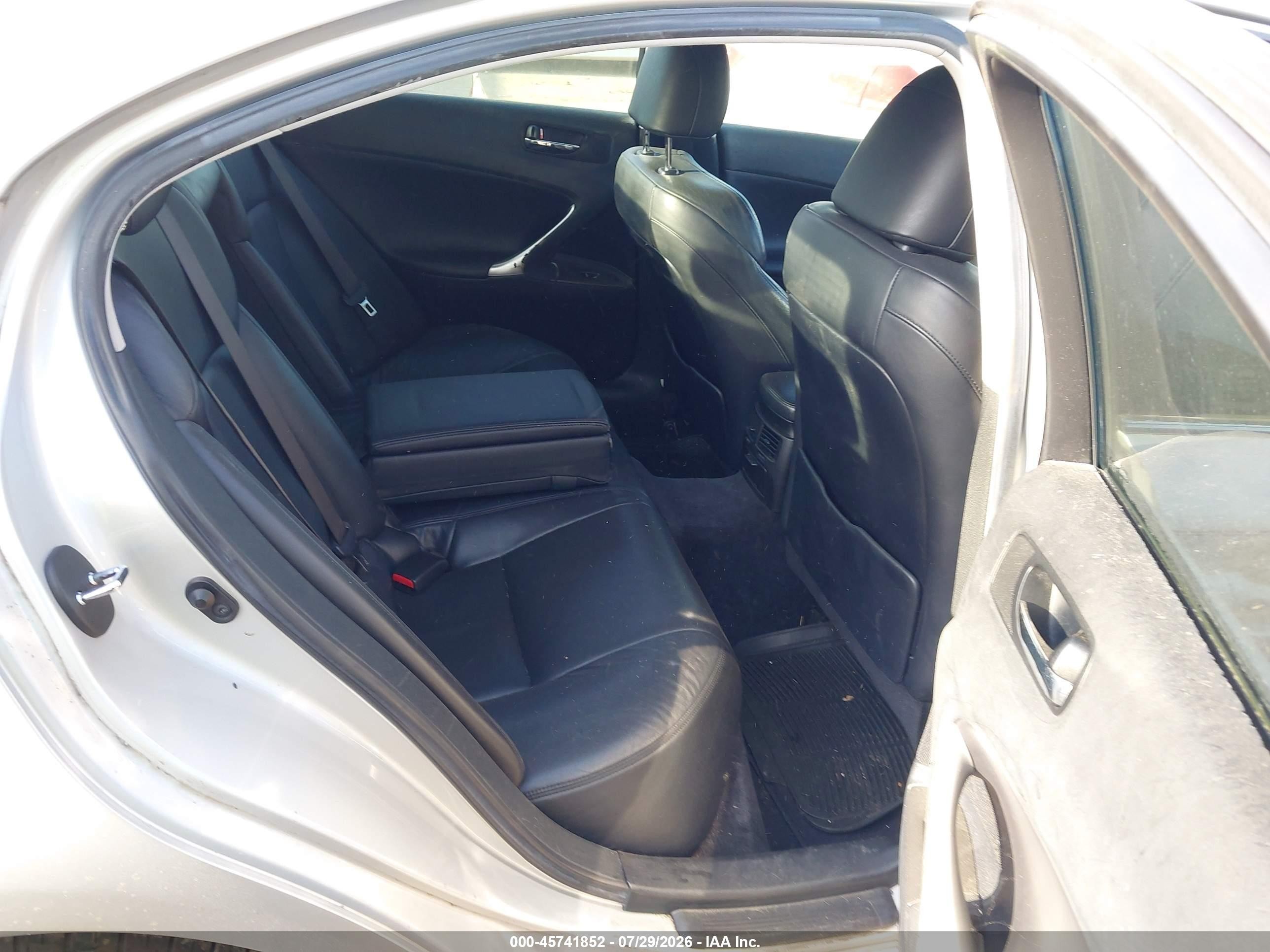 2007 Lexus Is 250   Silver vin: JTHBK262972051131