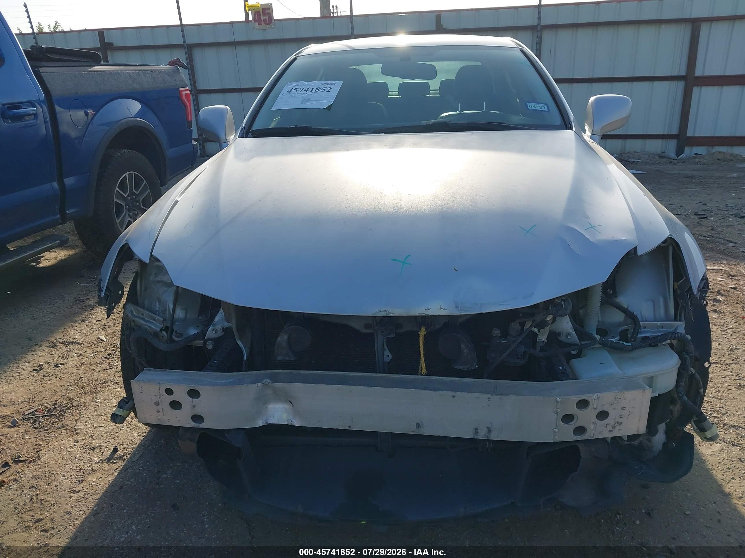 2007 Lexus Is 250   Silver vin: JTHBK262972051131