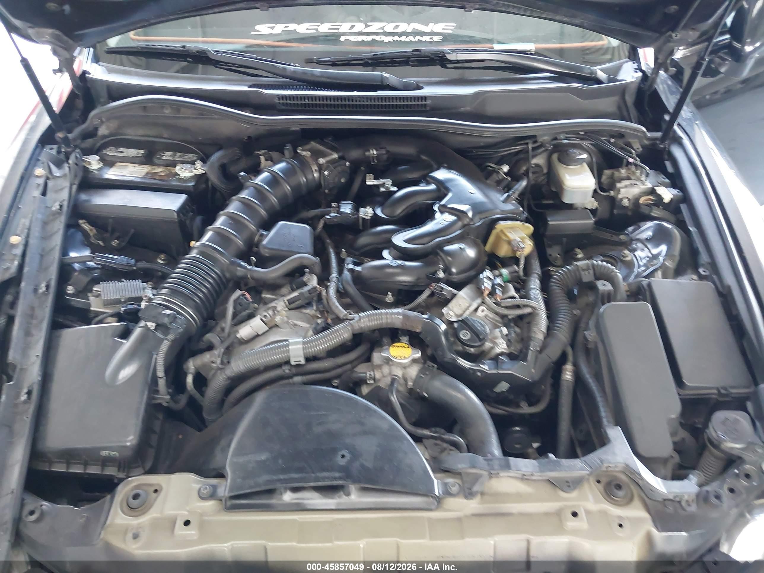 2007 Lexus Is 250   Black vin: JTHBK262972052358