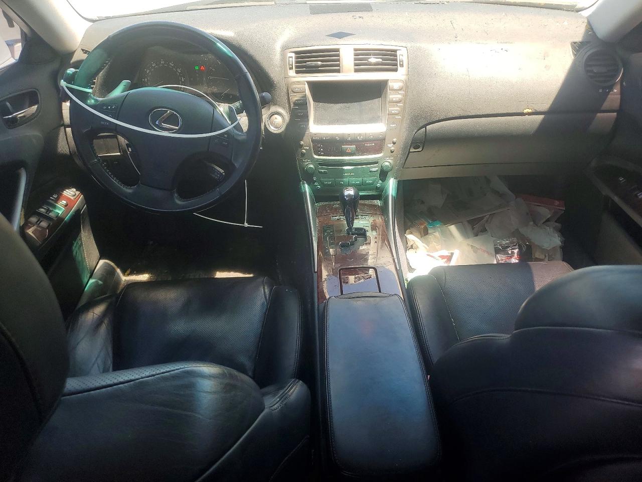 2007 Lexus Is 250 Base White vin: JTHBK262972056765