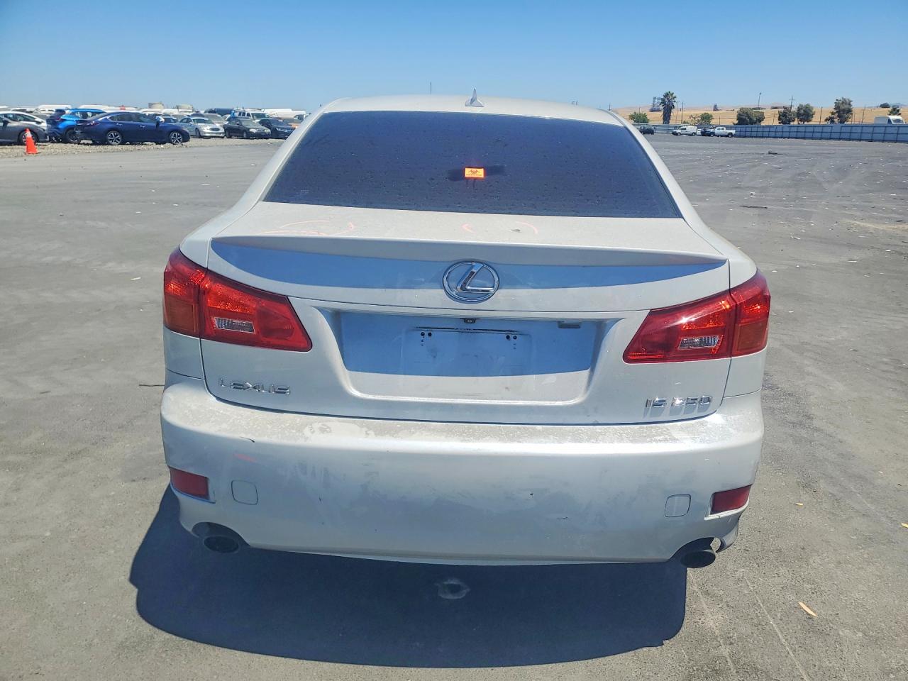 2007 Lexus Is 250 Base White vin: JTHBK262972056765