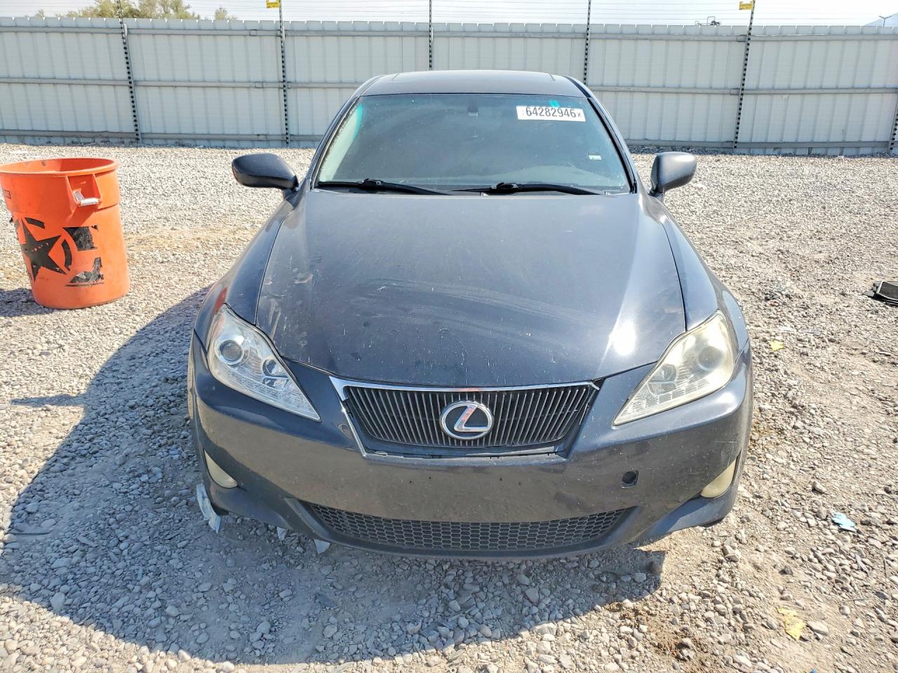 2007 Lexus Is 250 Base Black vin: JTHBK262975041133