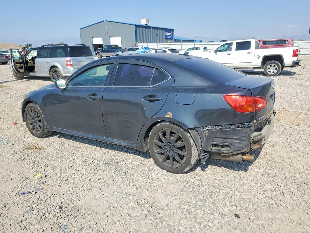 2007 Lexus Is 250 Base Black vin: JTHBK262975041133