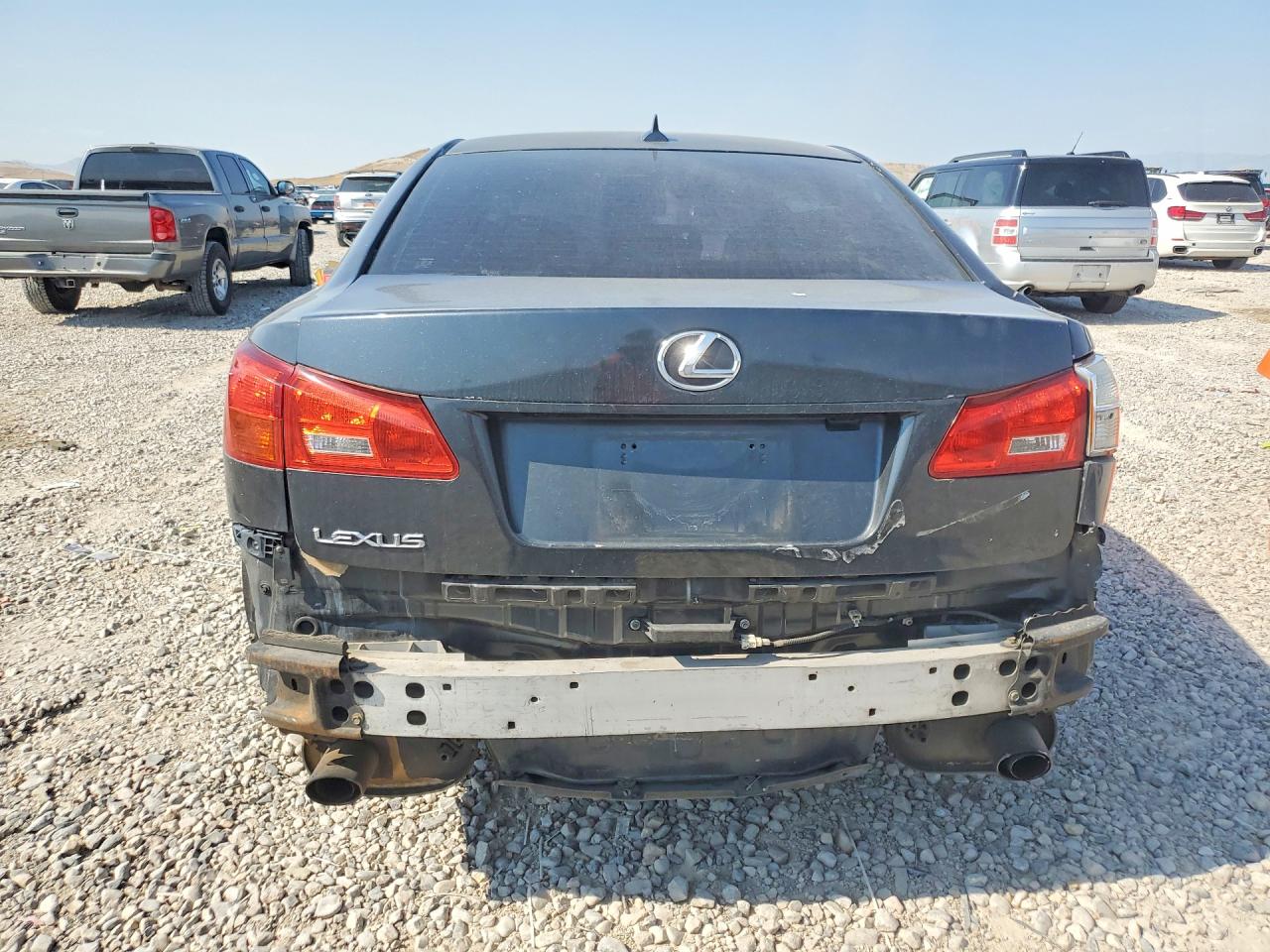 2007 Lexus Is 250 Base Black vin: JTHBK262975041133