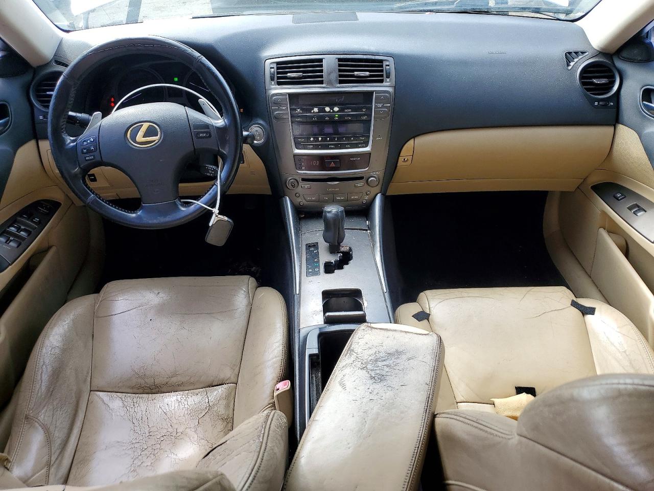 2008 Lexus Is 250 Base Белый vin: JTHBK262982077066