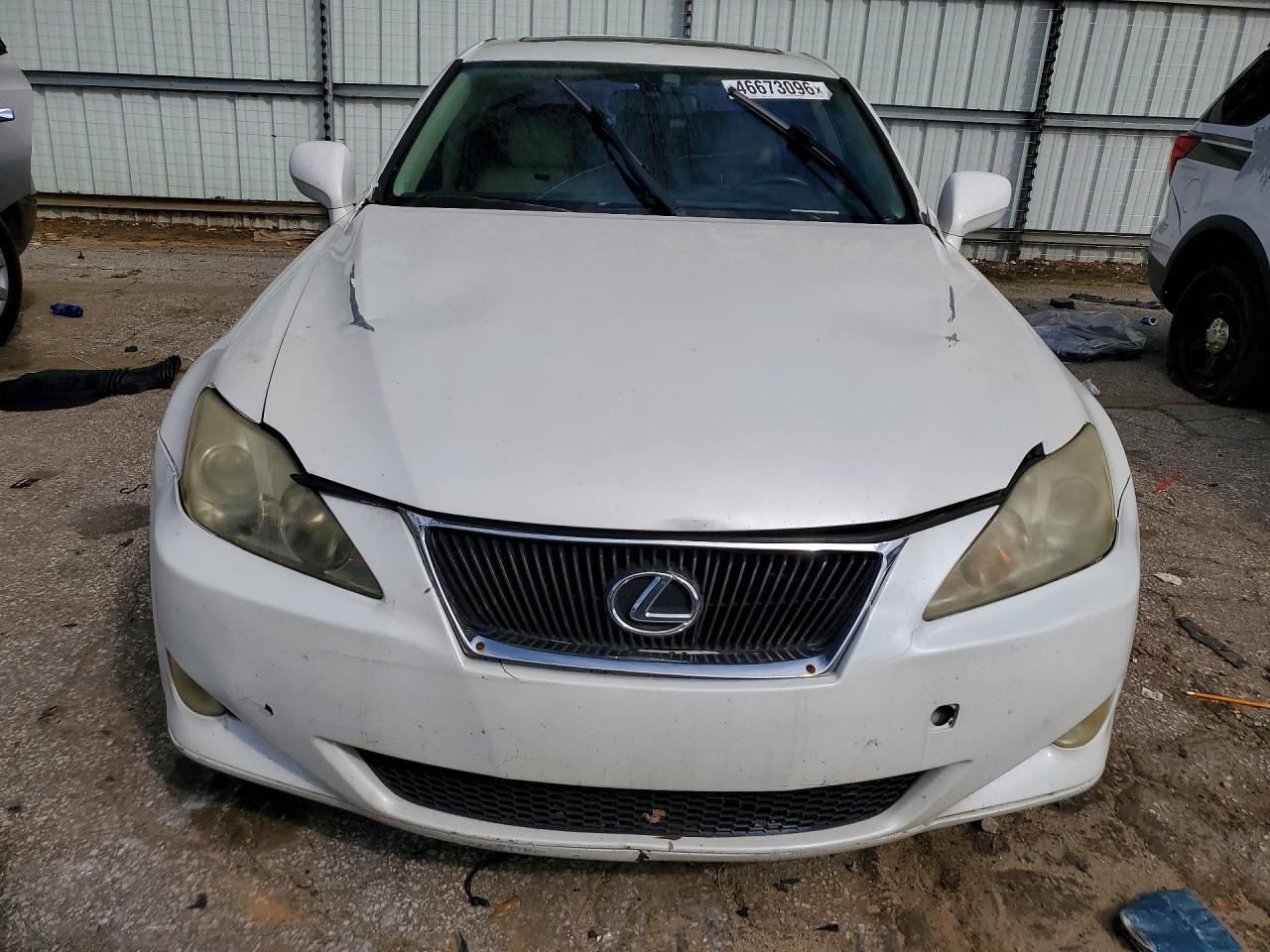 2008 Lexus Is 250 Base Белый vin: JTHBK262982077066
