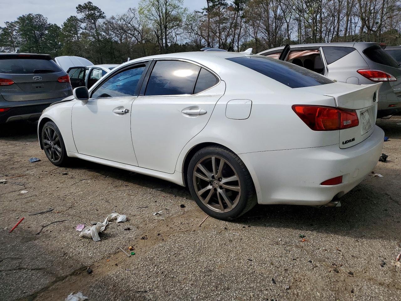 2008 Lexus Is 250 Base Белый vin: JTHBK262982077066