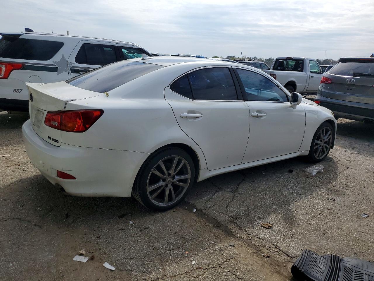2008 Lexus Is 250 Base Белый vin: JTHBK262982077066