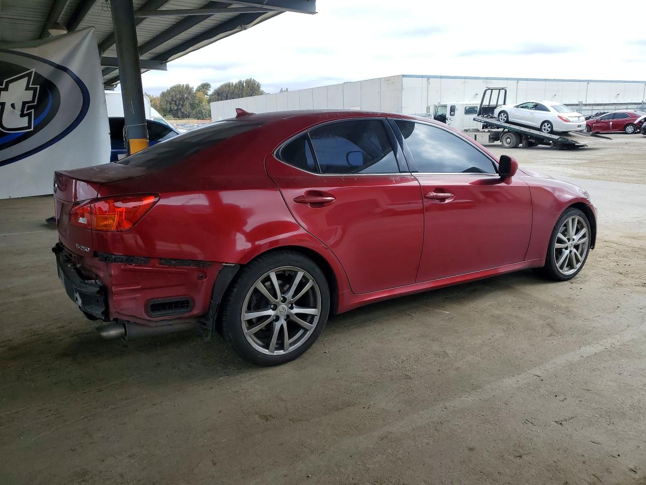 2008 Lexus Is 250 Burgundy vin: JTHBK262985051484