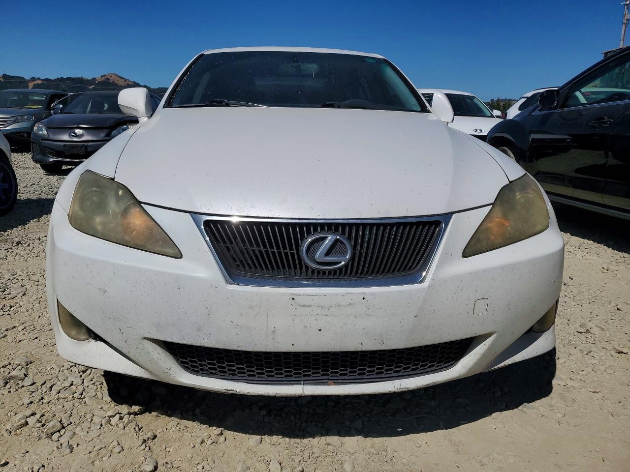 2008 Lexus Is 250 White vin: JTHBK262985052974