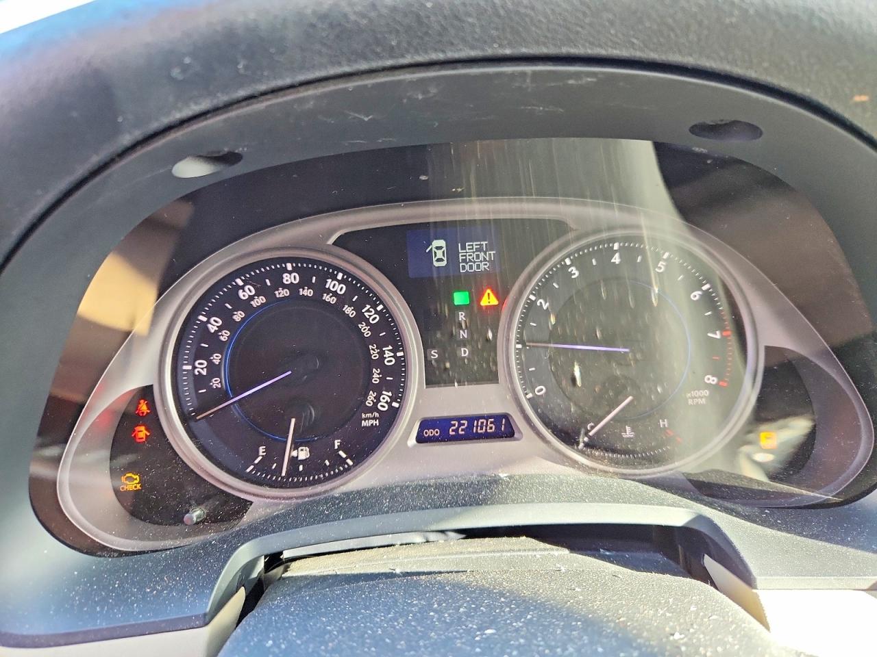2008 Lexus Is 250 Base Black vin: JTHBK262985066468