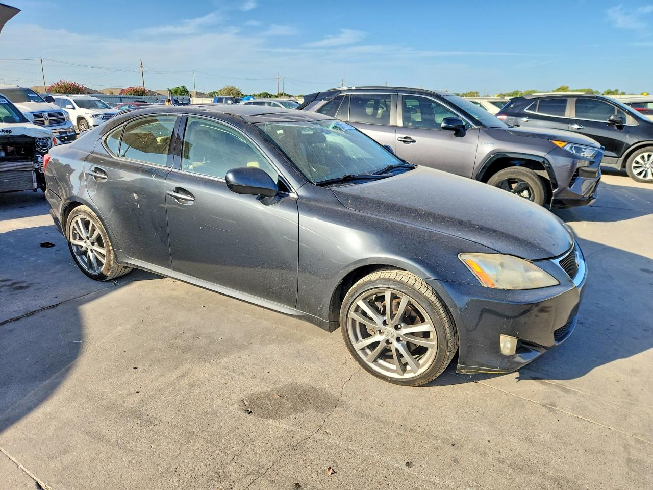 2008 Lexus Is 250 Base Black vin: JTHBK262985066468