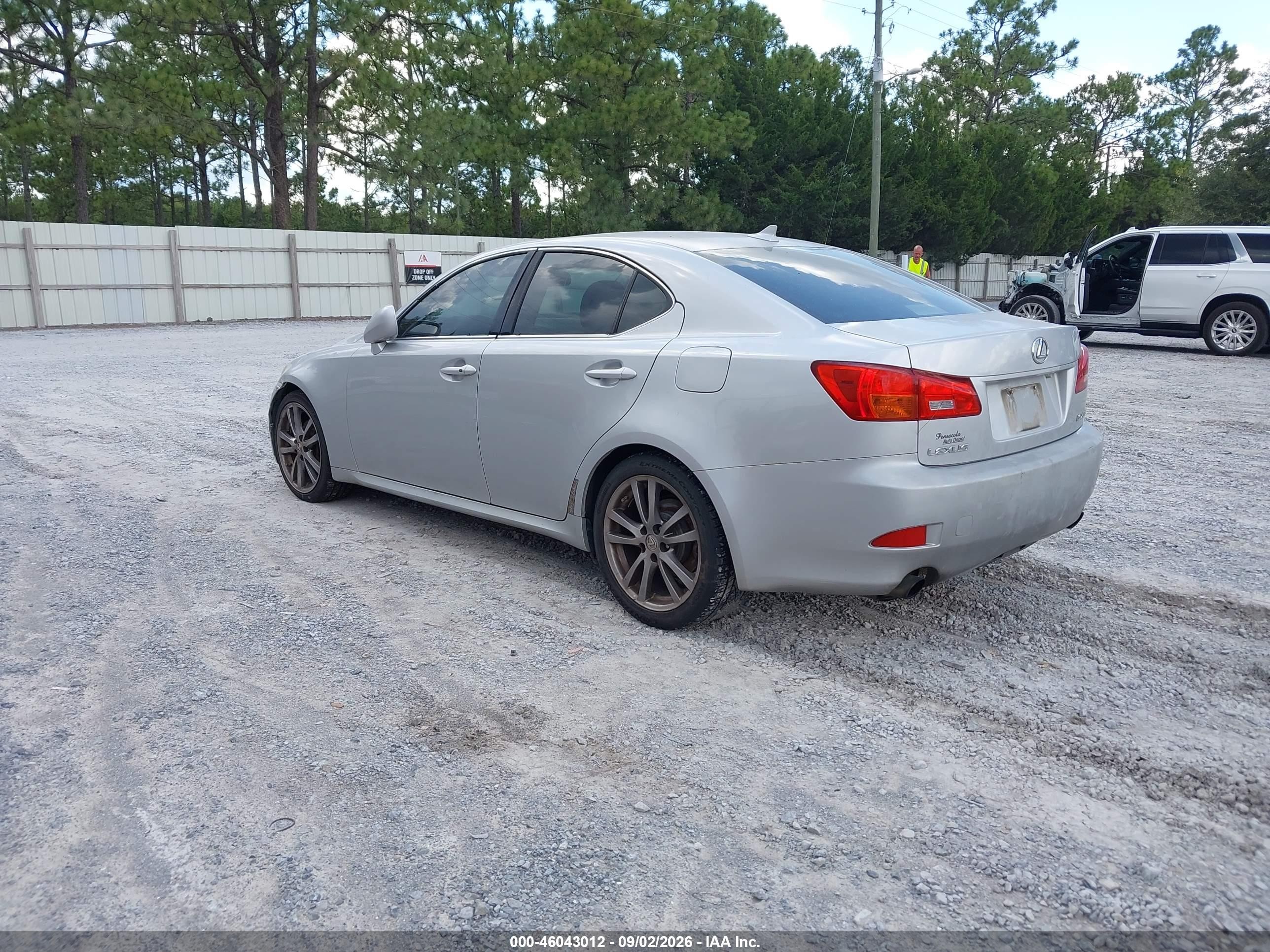 2008 Lexus Is 250   Silver vin: JTHBK262985069533