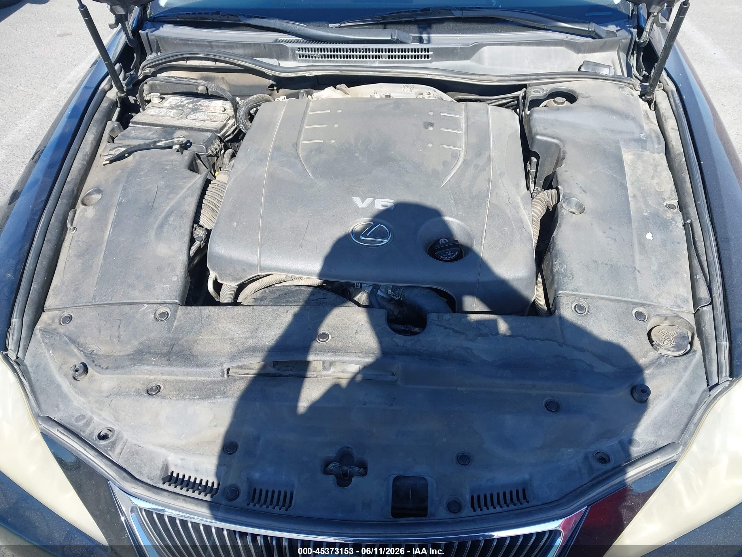 2008 Lexus Is 250   Black vin: JTHBK262985082458