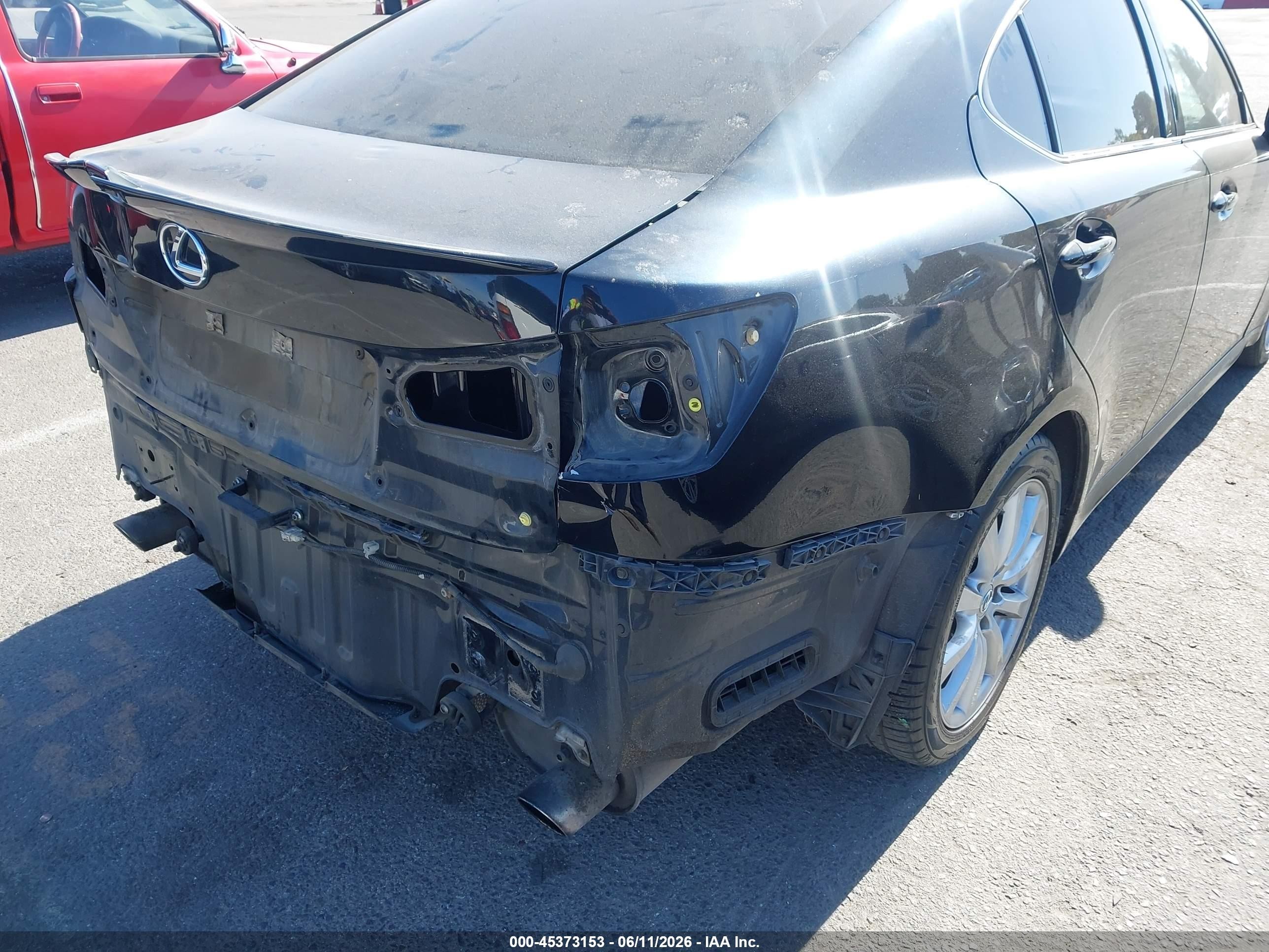 2008 Lexus Is 250   Black vin: JTHBK262985082458